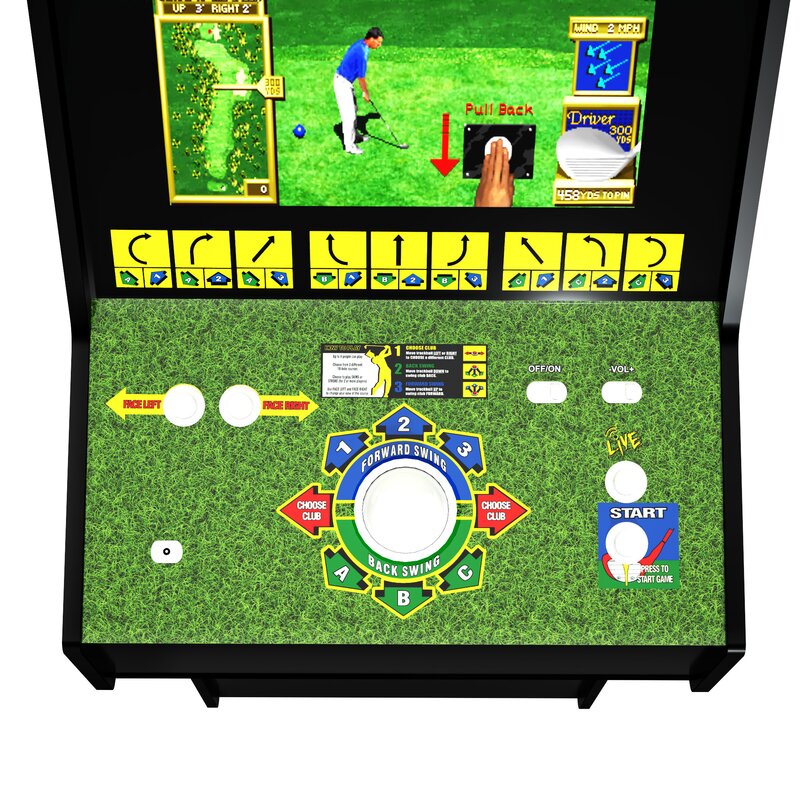 Arcade1up Golden Tee sold control Panel